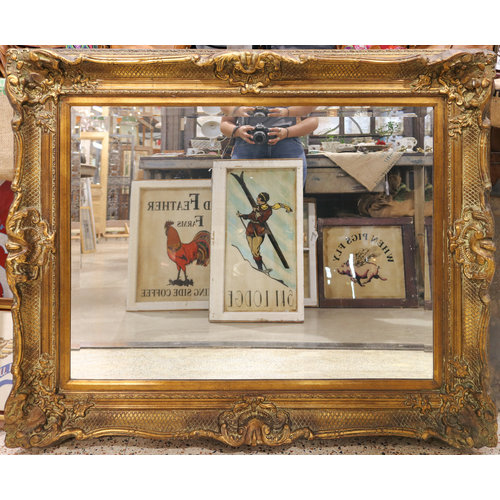 Vintage Gold Framed Mirror Vintage Gold Framed Mirror