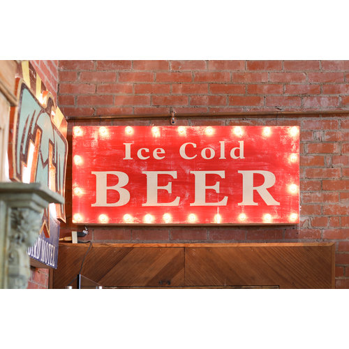 Ice Cold Beer Sign from St. Louis Ice Cold Beer Sign from St. Louis