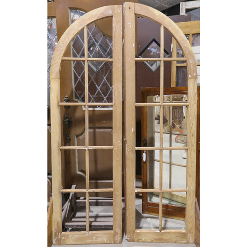 Pair of Arched French Doors