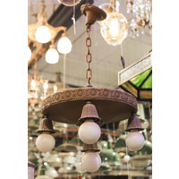 American 5 Light Hanging LIght