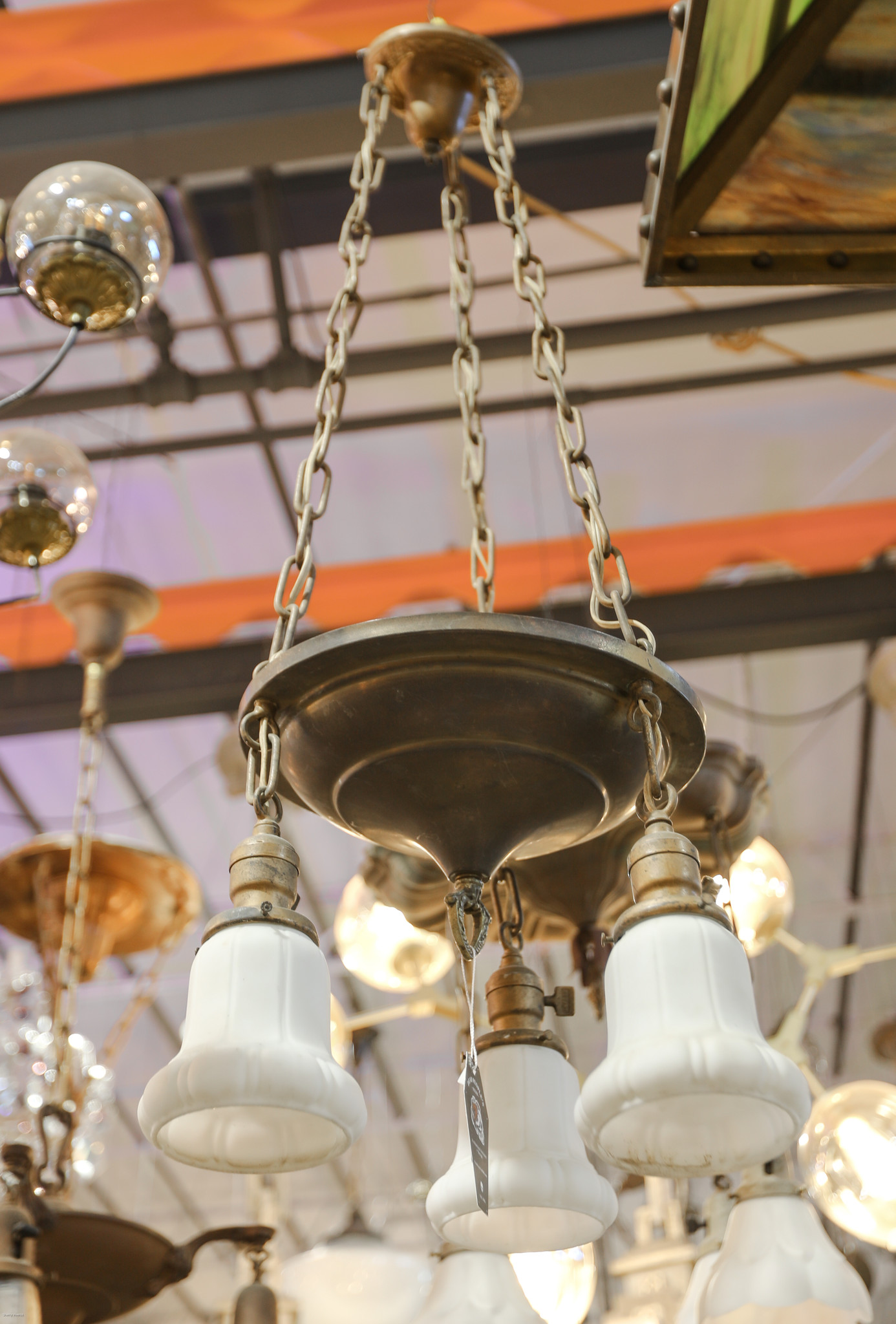 3 Socket Hanging Light Killers of The Flower Moon Dead People's