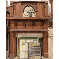 1700's English Oak Mantel from Cowbridge