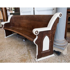 Curved Church Pew