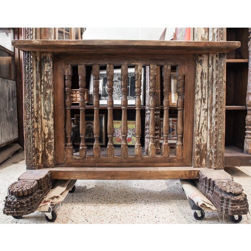 Teak Wood Entry Table