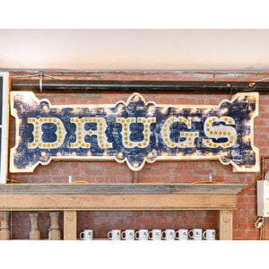 Drugs Light Up Sign From  St. Louis