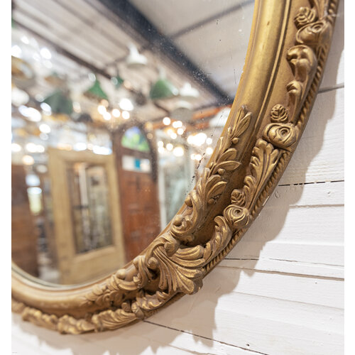 Round Ornate Mirror