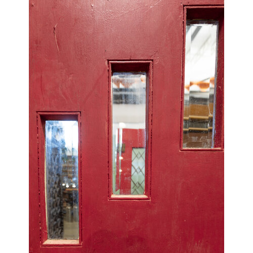 1950's Arts and Crafts Red Door