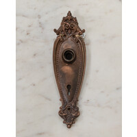 Poured Art Nouveau Escutcheon Pair No.2