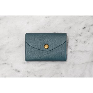 Azul- Leather Coin Purse by Marshé