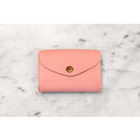 Pink -Leather Coin Purse by Marshé