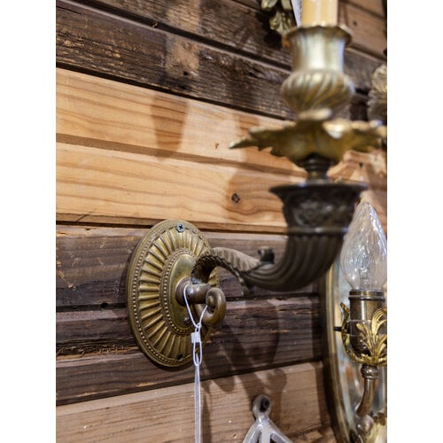 Brass Victorian Sconce Light