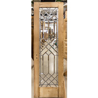 Beveled + Florentine Glass Border Pantry Door