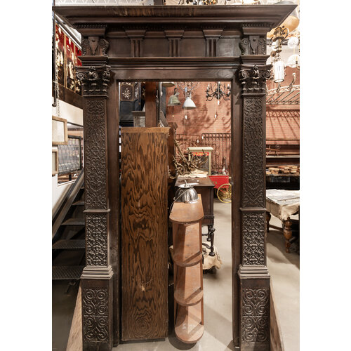 1850's Hand-carved English Entryway  (Cowbridge Estate)