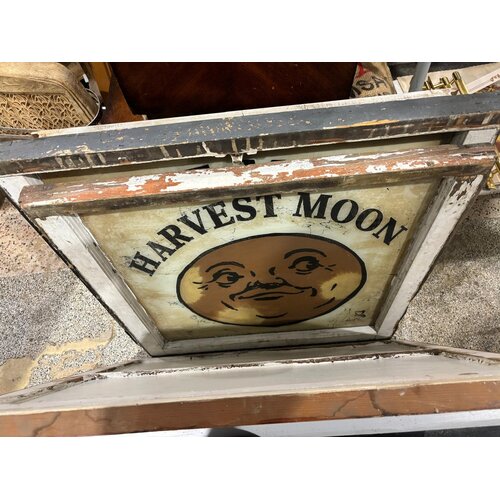 Harvest Moon Painted Sign from St. Louis Harvest Moon Painted Sign from St. Louis