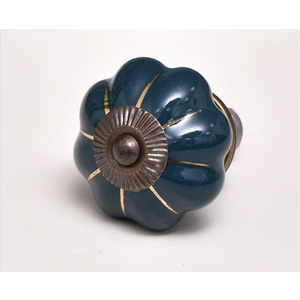Dark Green Golden Knob