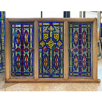 1700 German Stained Glass in a 1800 English Window