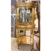 19Th Century Gilwood Vitrine