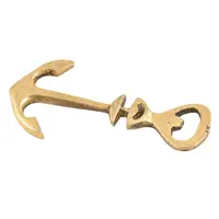 Brass Ship Anchor Bottle Opener