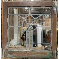 Triangle Leaded Glass