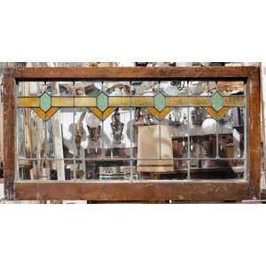 Art Deco Style Stained Glass Window