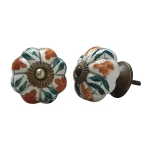 Light Caramel Plant Knob - Antique Finish