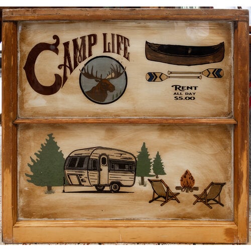 Camp Life - St . Louis Painting
