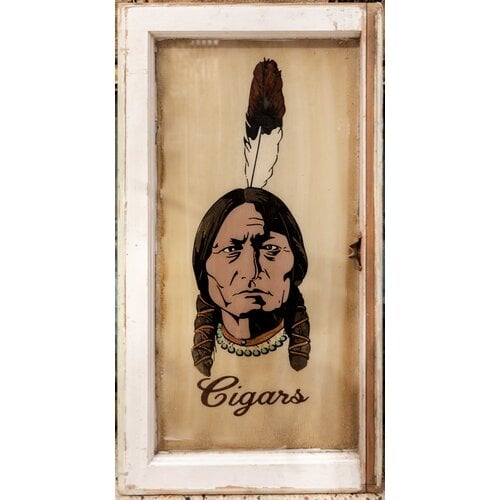 Cigar Native American - St. Louis Painting