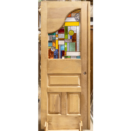 3 Panel Door with Frank Lloyd  Inspired Design