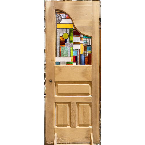 3 Panel Door with Frank Lloyd Inspired Design 3 Panel Door with Frank Lloyd Inspired Design