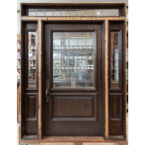 40 Lite Beveled Door Set with Matching Sidelights & Transom 40 Lite Beveled Door Set with Matching Sidelights & Transom