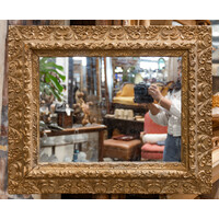 Ornate Golden Mirror