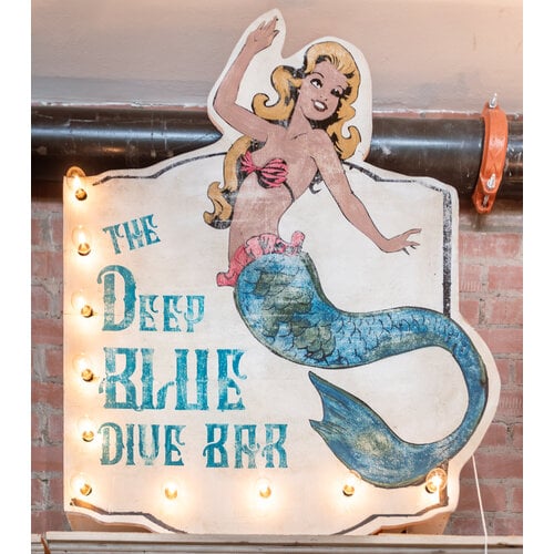 The Deep Blue Dive Bar Light Up Sign from St. Louis The Deep Blue Dive Bar Light Up Sign from St. Louis