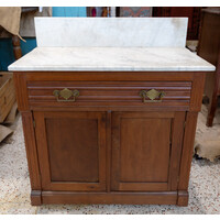 1890's East Lake Marble Dry Vanity