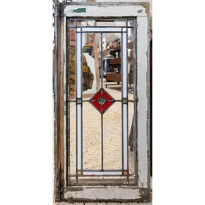 White Border Stained Glass Window White Border Stained Glass Window