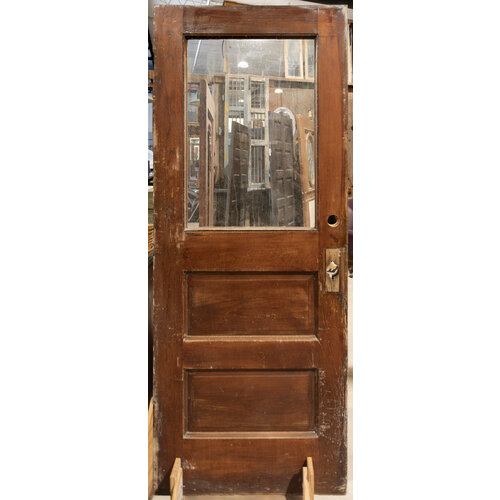 1 Lite 2 Panel Door with Dentil Shelf 1 Lite 2 Panel Door with Dentil Shelf