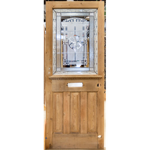 3 Panel Half Glass with Mail slot Door 3 Panel Half Glass with Mail slot Door
