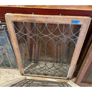Intricate Leaded Glass Window
