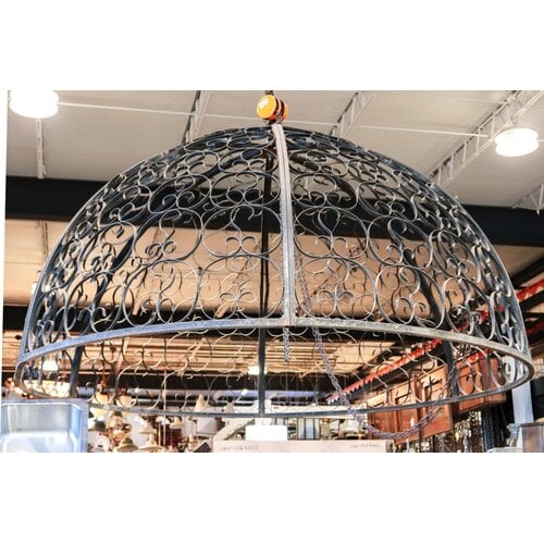 Steel Dome Gazebo with 6 Stone Pillars Steel Dome Gazebo with 6 Stone Pillars