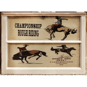 Championship Rough Riding  - St. Louis Painting