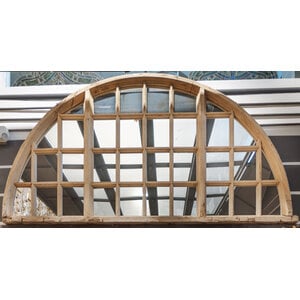 Arched Transom with Mirrors