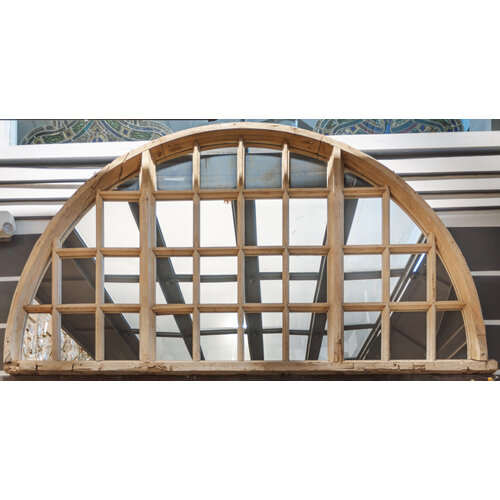 Arched Transom with Mirrors Arched Transom with Mirrors