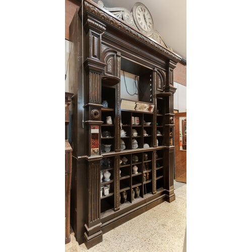 Large Wooden Display Shelf Large Wooden Display Shelf