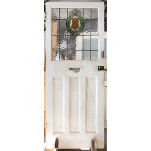 Wreath Stained Glass Door from England