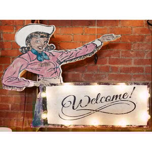 Welcome Light Up Sign - St. Louis