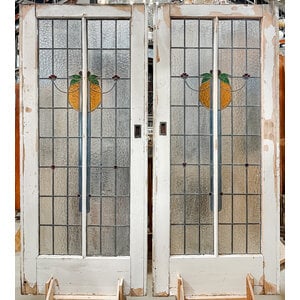 Clementine Stained Glass Door From England