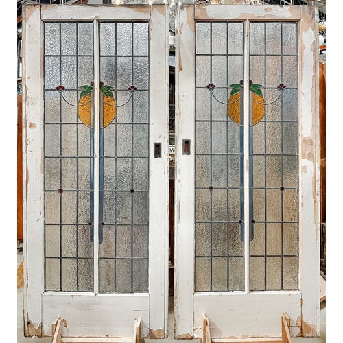 Clementine Stained Glass Door From England