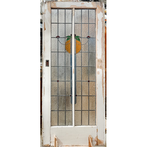 Clementine Stained Glass Door From England