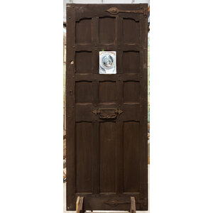 Center Bullet Glass 11 Panel English Door