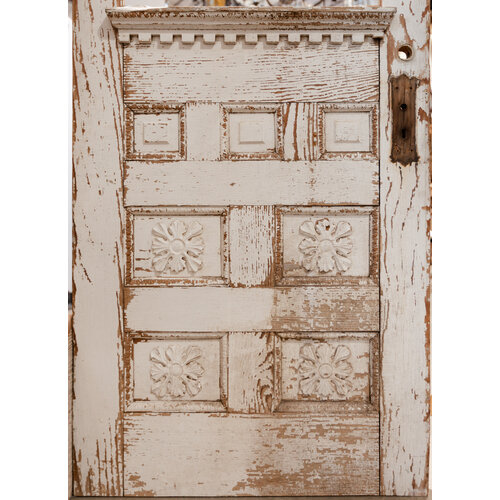 Half Glass 7 Panel Floral Door Half Glass 7 Panel Floral Door