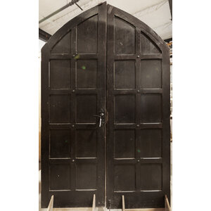 Arched Castle Style Double Door Arched Castle Style Double Door